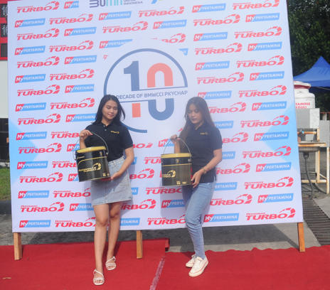 10 TAHUN BMWCCI PALANGKA RAYA CHAPTER-Kampanye BBM Ramah Lingkungan dan Bayar dengan MyPertamina