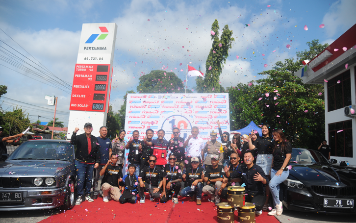 10 TAHUN BMWCCI PALANGKA RAYA CHAPTER-Kampanye BBM Ramah Lingkungan dan Bayar dengan MyPertamina