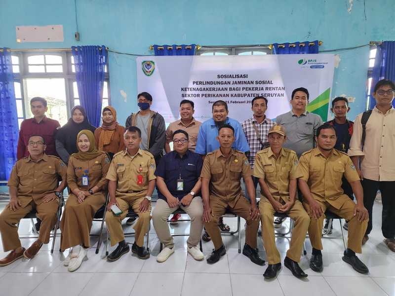 BPJS Ketenagakerjaan Sosialisasikan Manfaat Program Dinas Perikanan