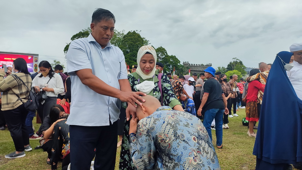 Polda Kalteng Lepas 321 Casis ke Lemdik