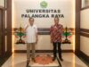 Rektor UPR Terima Kunjungan DPD RI dan Wabup Gumas