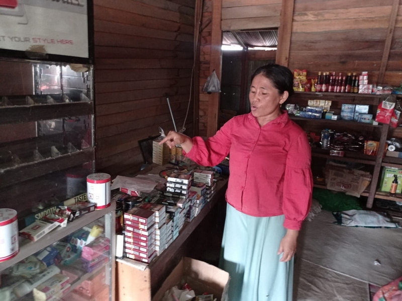 Warung Disatroni Maling, BBM, LPG dan Rokok Raib