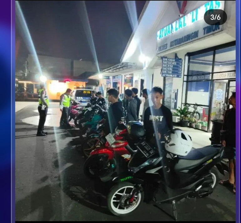 Diduga Hendak Balapan Liar, 28 Motor Diamankan Polisi