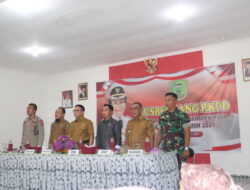 Sekda Pulpis Pimpin Musrenbang RKPD Tingkat Kecamatan