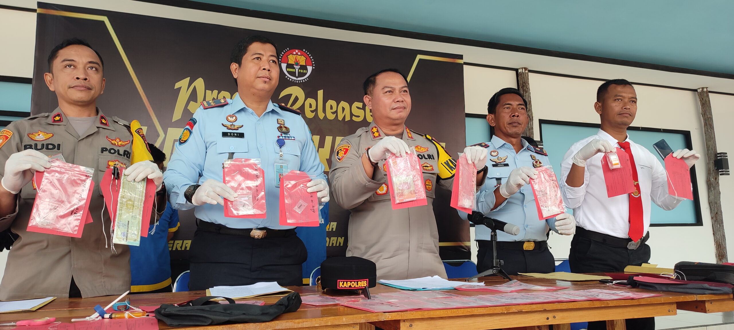 Polres Sukamara Tangkap 3 Terduga Sabu-sabu