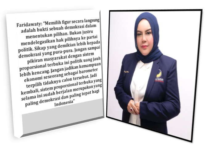 NasDem Tolak Sistem Proporsional Tertutup