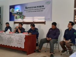 KOMITMEN PENGELOLAAN HUTAN LESTARI-PT. Korintiga Hutani Gelar Konsultasi Publik FSC Controlled Wood 