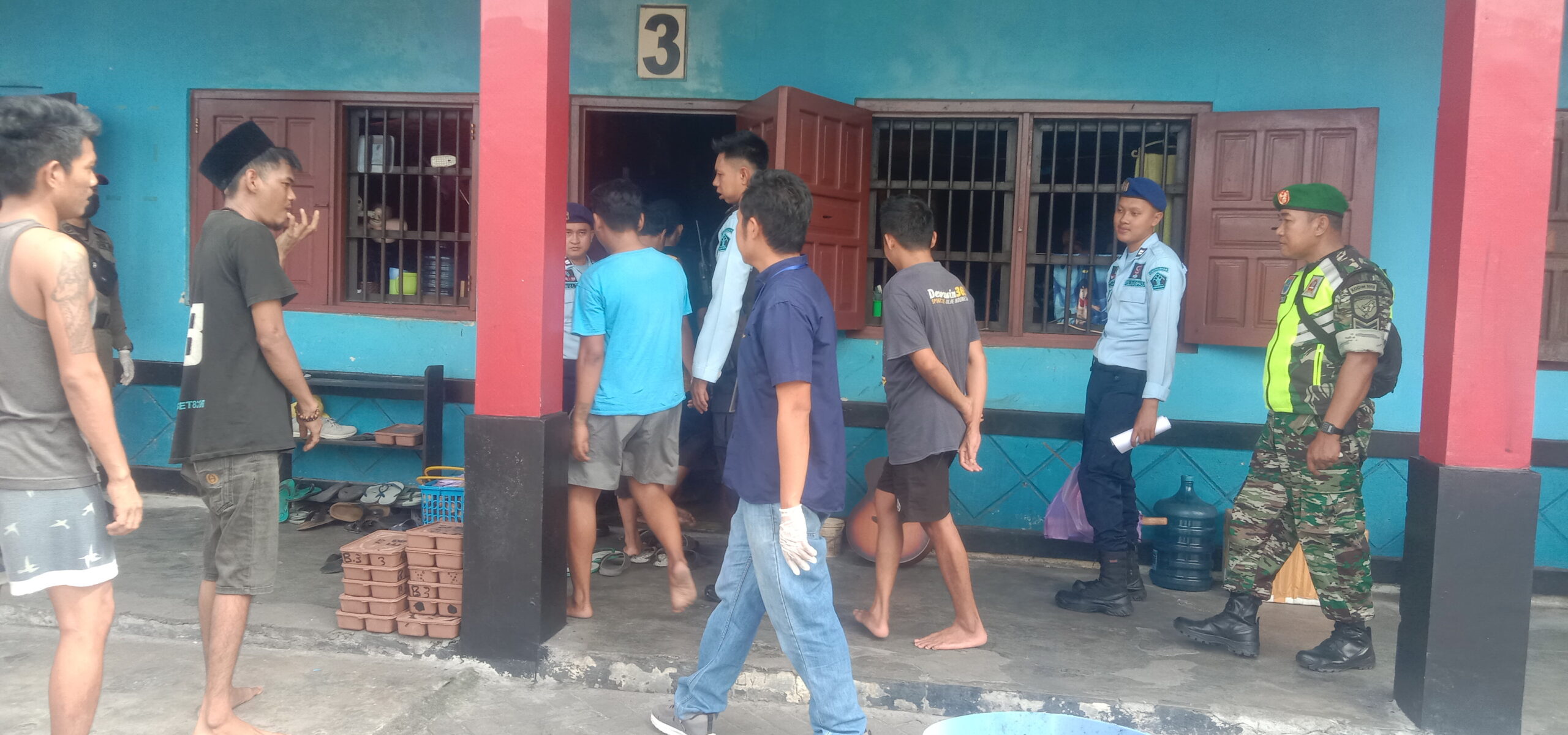 Lapas Narkotika Kasongan Razia Kamar Napi