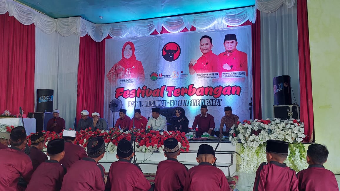 PERINGATI HARLA KE-4-Baitul Muslimat Kobar Gelar Festival Terbangan 