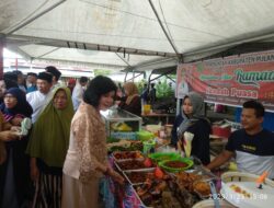 Bupati Pulpis Resmi Buka Pasar Ramadan 1444 Hijriah