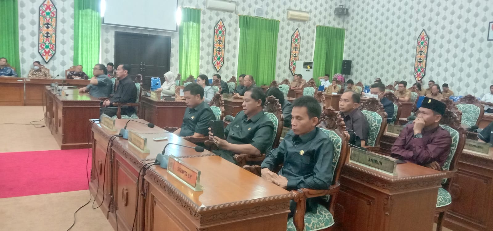 DPRD Katingan Gelar Dua Agenda Paripurna