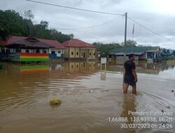 Banama Tingang, Tumbang Nusa dan Tanjung Taruna Kembali Terendam Banjir