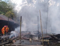 Kebakaran Hanguskan 4 Rumah di Desa Bengkuang Makmur Kebakaran Hanguskan 4 Rumah di Desa Bengkuang Makmur