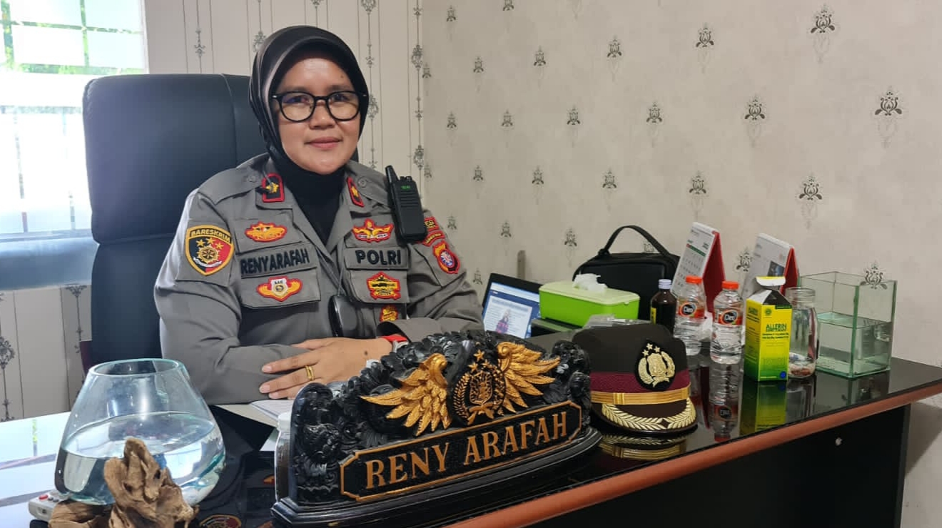   Kompol Reny Arafah Resmi Jabat Kabag Ops Polres Barito Utara