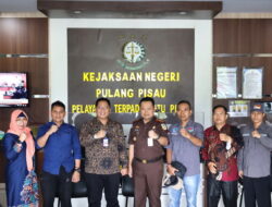 BNK Kabupaten Pulpis Sambut Kunjungan BNNP Kalteng