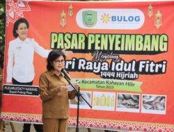 Bupati Pulpis Resmi Buka Pasar Penyeimbang
