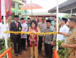 Bupati Pulpis Hadiri Milad Ke-14 MTsN 1 dan Launching Hutan Madrasah