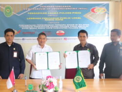 LPPL Radio H2Fm Kembali Teken MoU Bersama PA Pulpis
