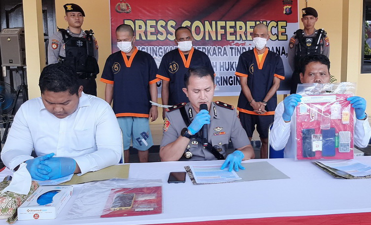 Polres Kobar Tangkap 2 Pengedar Sabu