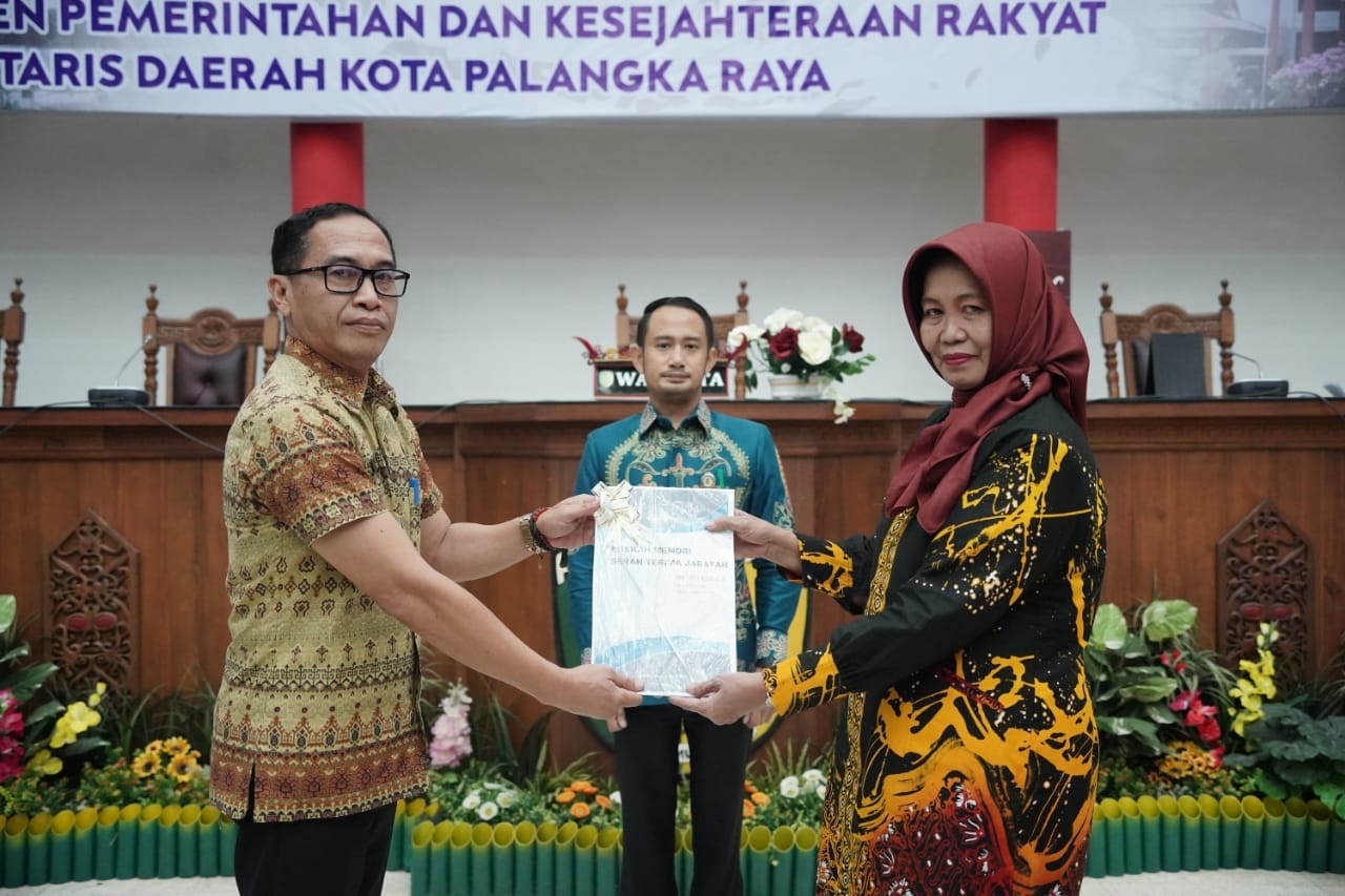 Sekretaris DPRD Palangka Raya Berganti 