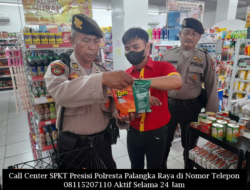 JELANG HARI RAYA IDUL FITRI-Polresta Palangka Raya Antisipasi Beredarnya Makanan Kedaluwarsa 