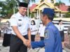 Cek Kehadiran Pegawai Usai Libur Lebaran, Bupati Lamandau Pimpin Apel Gabungan ASN