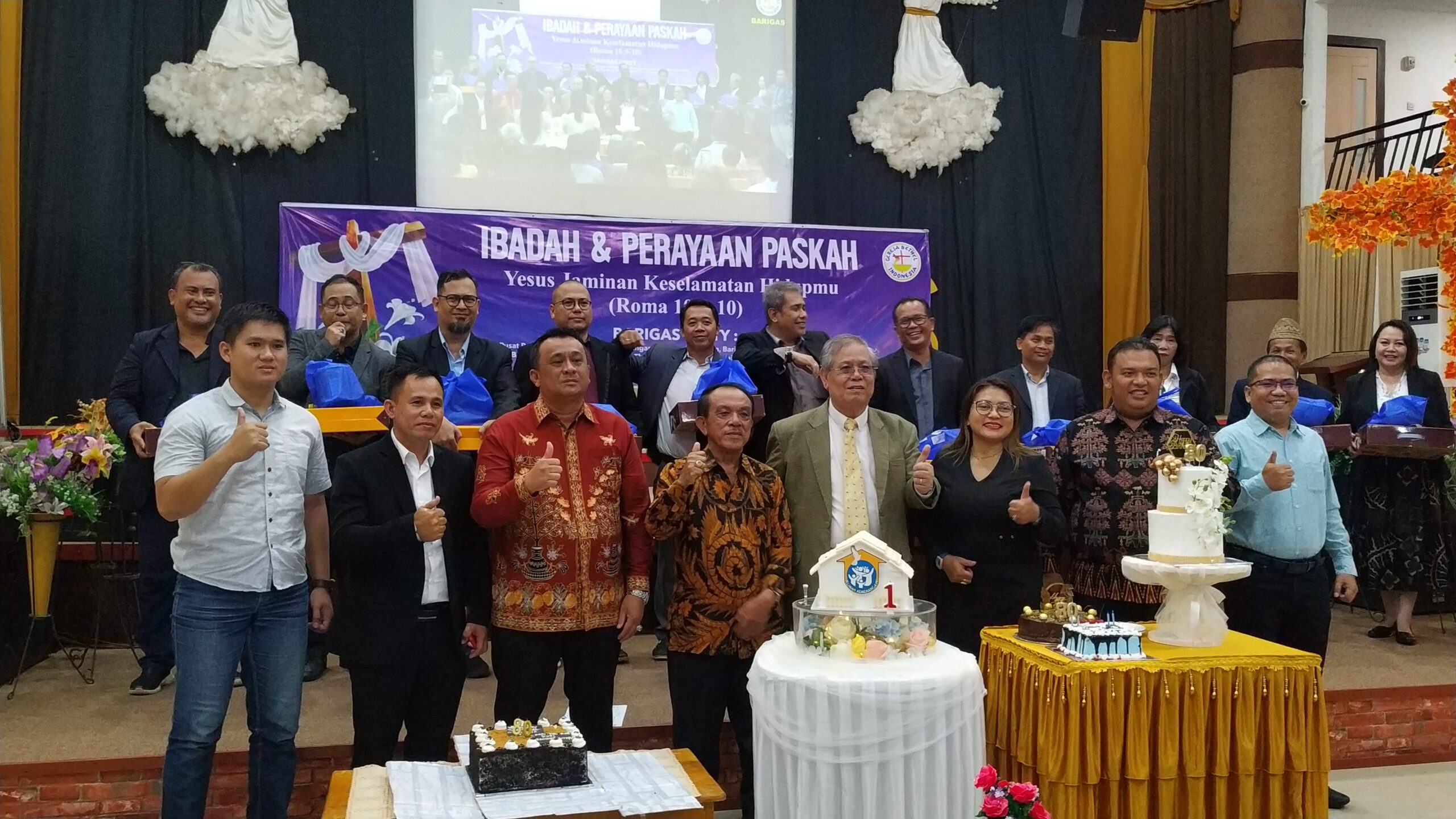 Waket I DPRD Kalteng Apresiasi Perayaan Paskah GBI Barigas