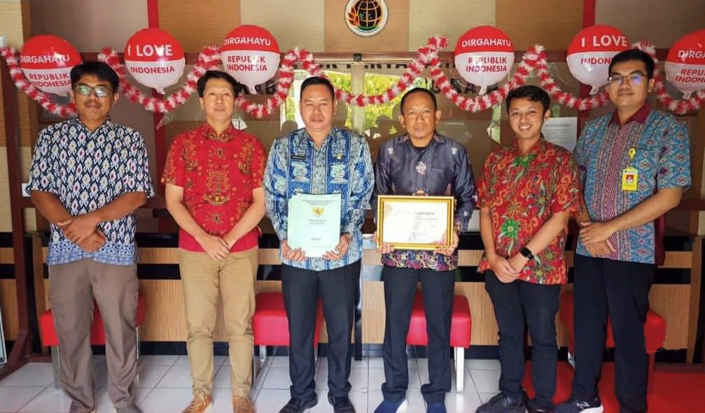 42 Sertifikat Tanah Aset Pemkab Mura Diserahkan Kantor Pertanahan