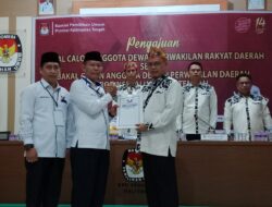 Optimis Menang, DPW Perindo Daftarkan 45 Bacaleg ke KPU Kalteng