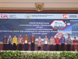 OJK Kembali Raih Opini WTP dari BPK RI