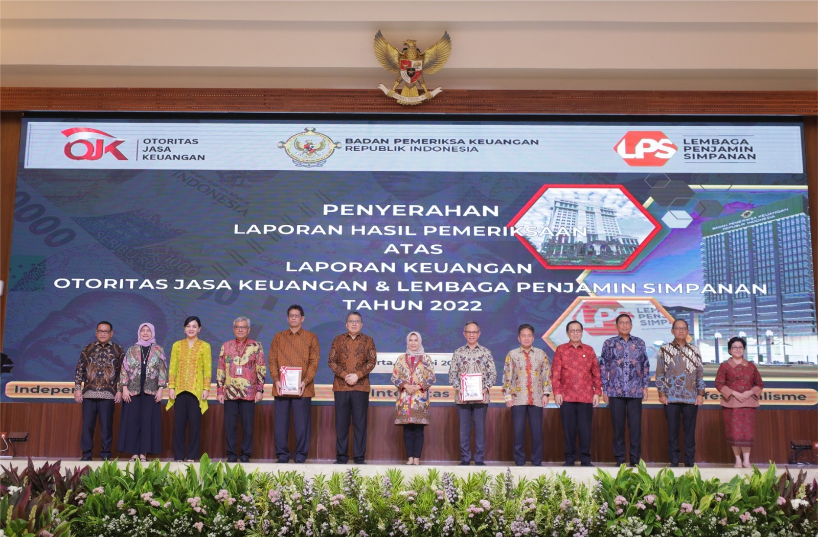 OJK Kembali Raih Opini WTP dari BPK RI