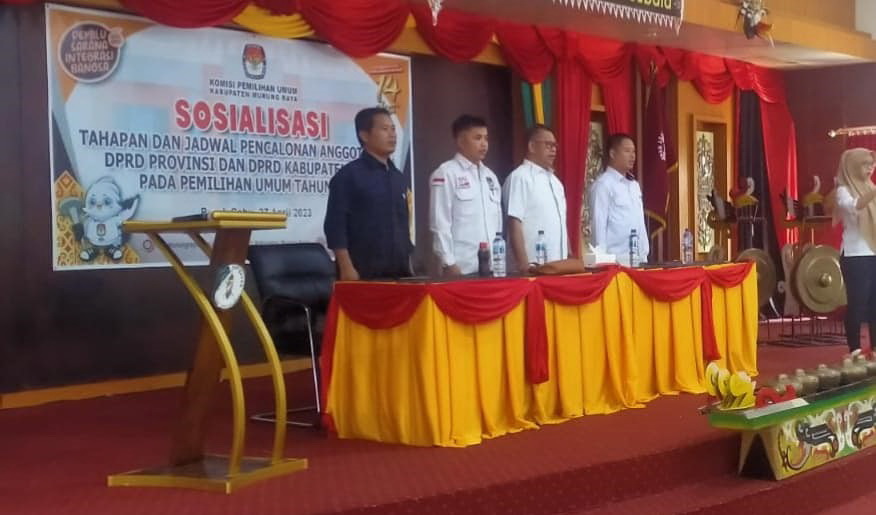 Tiga Parpol Daftar Caleg ke KPU Mura