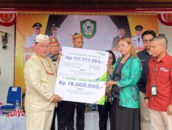 Bupati Serahkan Santunan BPJS Ketenagakerjaan sebesar Rp 255 Juta Kepada Ahli Waris