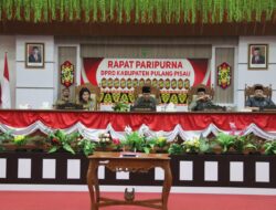 Bupati Pulpis Hadiri Rapat Paripurna DPRD Persetujuan Raperda Perubahan Perda Nomor 4 Tahun 2016