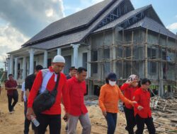 Salut, Pembangunan Baru Kantor Kecamatan Pandih Batu Sudah Mencapai 75 Persen