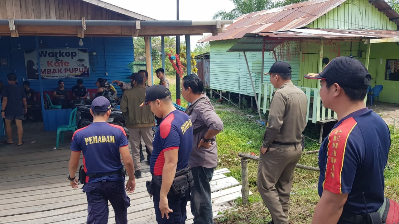 Rusak Motor dan Pintu Kafe, Seorang ODGJ Diamankan