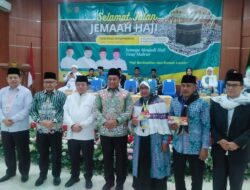 Ketua DPRD Kalteng Hadiri Pelepasan JCH Kalteng