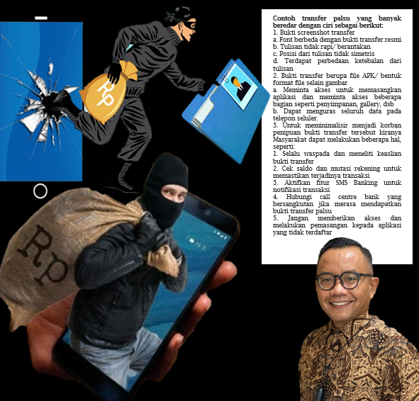 OJK Imbau Masyarakat Terkait Penipuan Bukti Transfer Palsu
