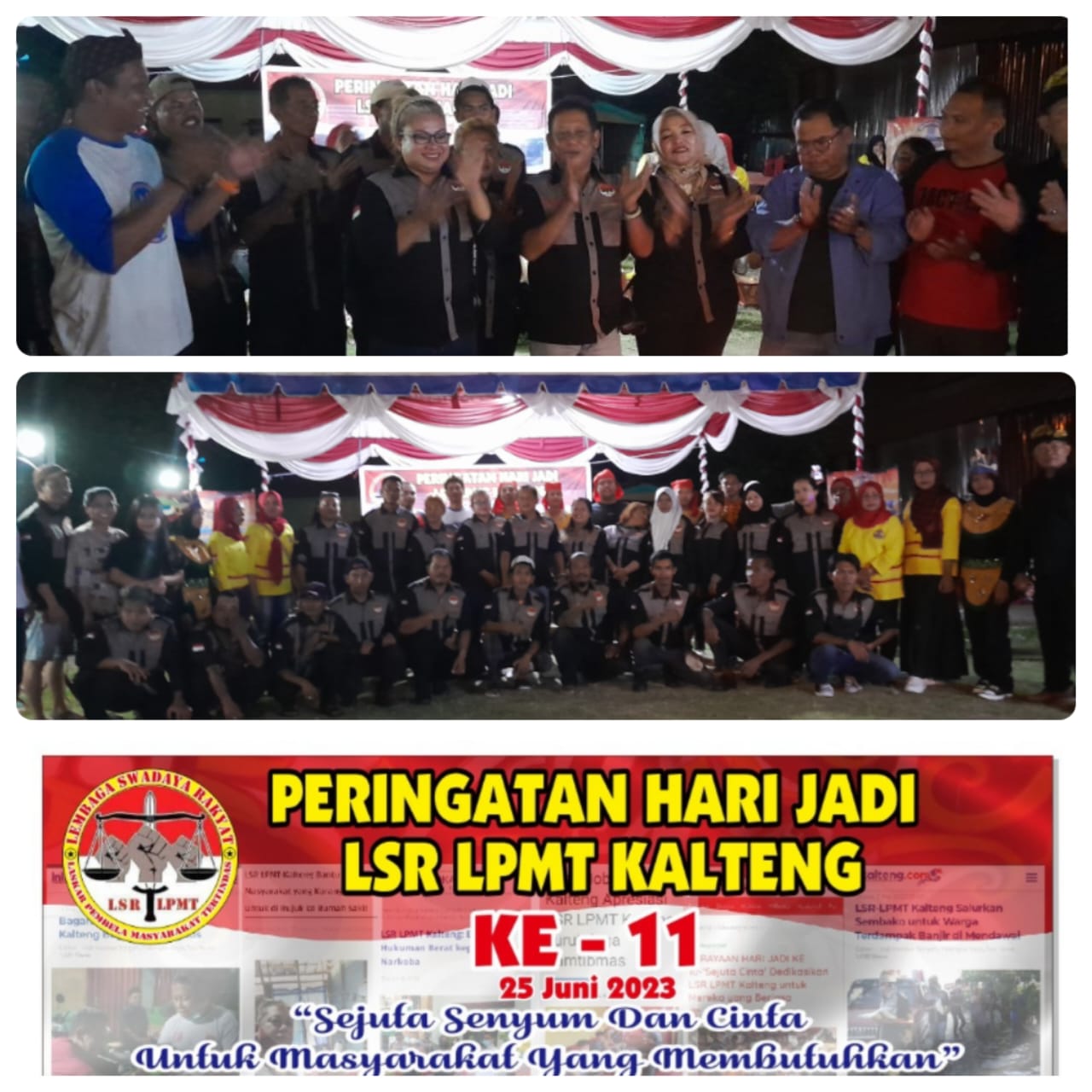 11 Tahun Dedikasi LSR LPMT Kalteng Hadirkan Sejuta Senyum untuk Masyarakat yang Membutuhkan