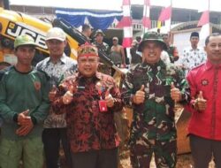 Plh. Sekda Hadiri Groundbreaking Pra TMMD Imbangan Ke-118 di Kelurahan Pangkut