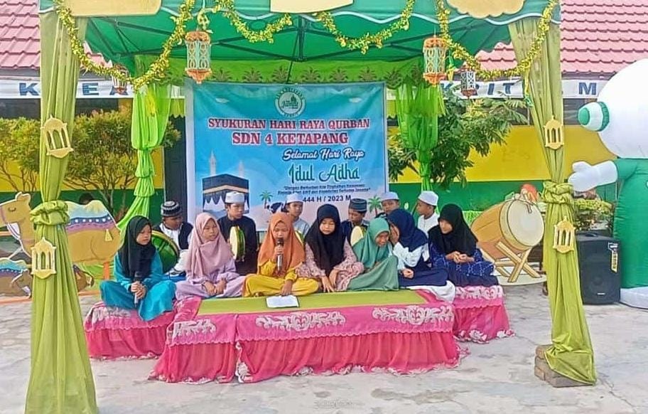 Hebat, Pelajar SDN 4 Ketapang Kumpulkan Uang 1 Tahun untuk Berkurban