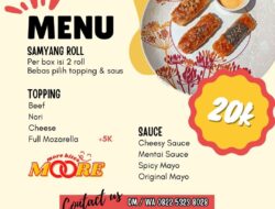 Samyang Roll Pertama di Palangka Raya