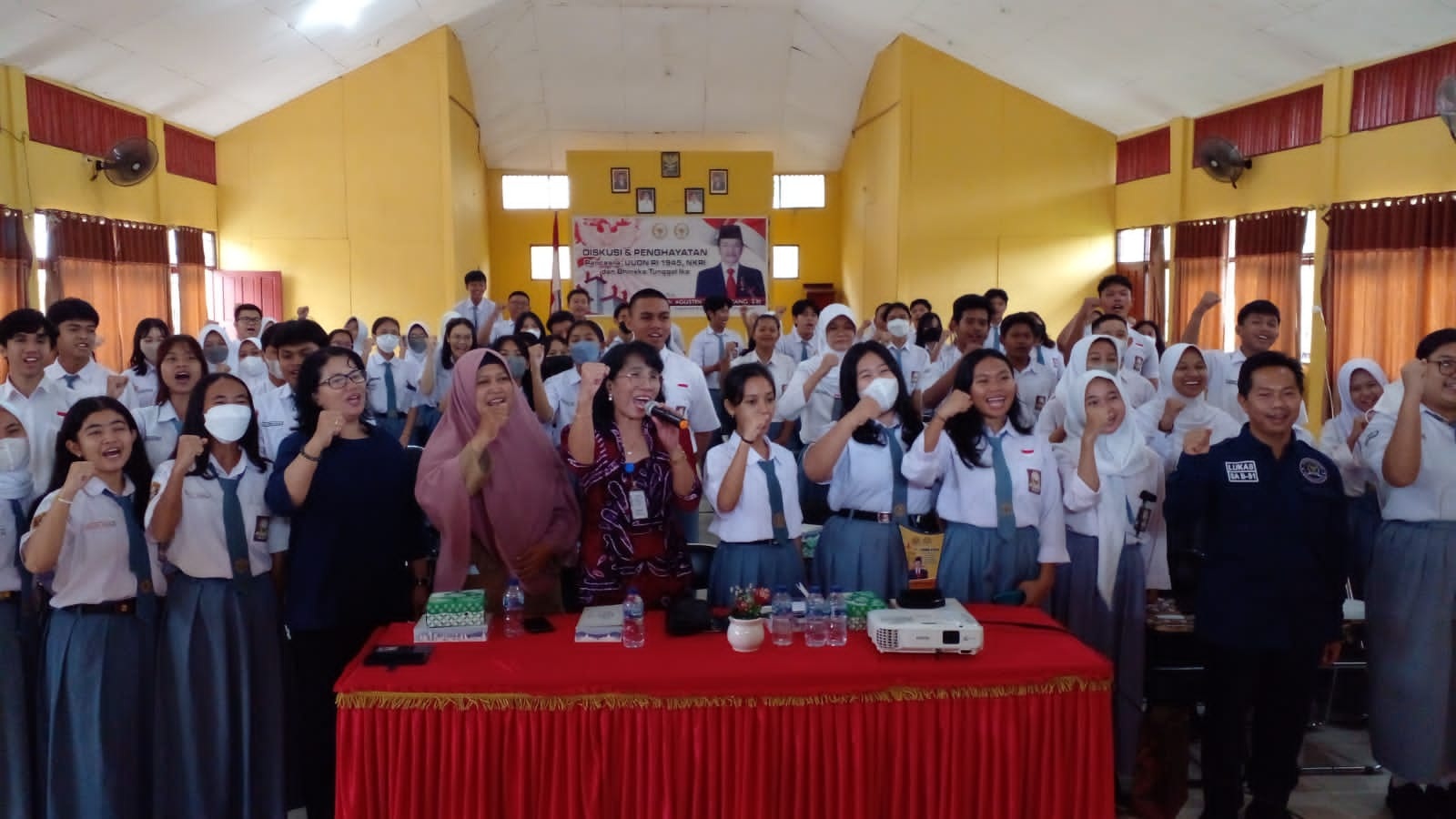 Teras Narang Apresiasi Kepedulian Siswa Terhadap Nasionalisme