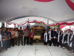 Bupati Pulpis Resmikan Gereja Hosiana Desa Goha