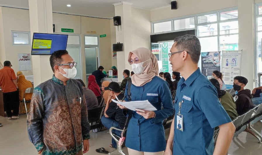 Pastikan Kelancaran Layanan, BPJS Kesehatan Cabang Palangka Raya Supervisi FKTP