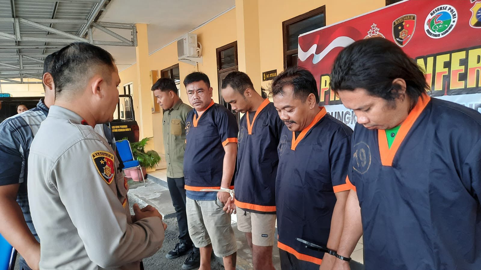 Polres Kobar Tangkap 4 Pengedar Narkoba 