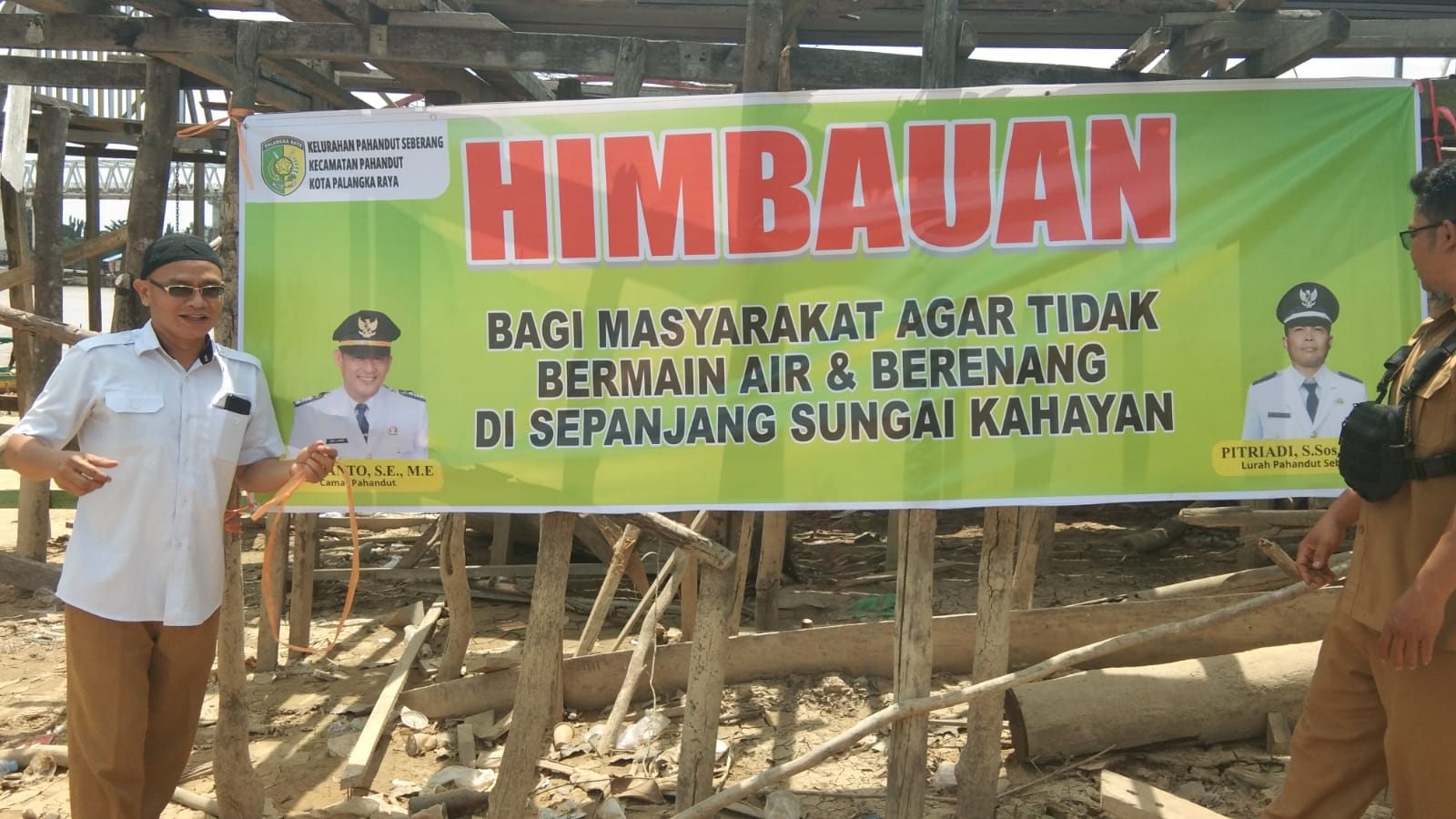 Gosong Sungai Kahayan Ditutup Sementara