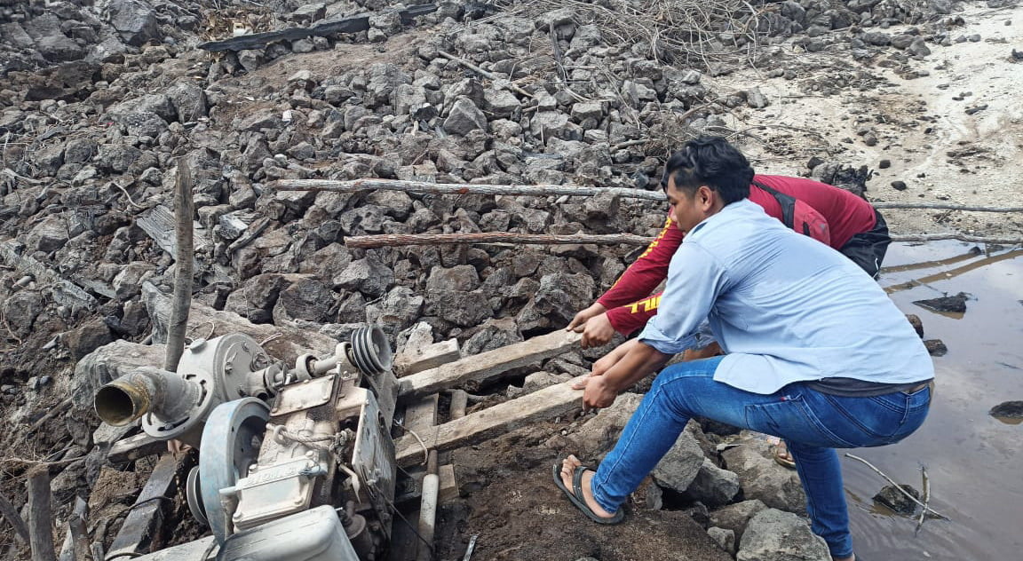 Polisi Tangkap Terduga Illegal Mining di Tumbang Liting