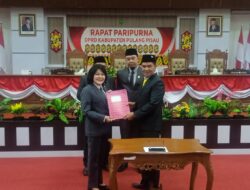 Taty Narang Sampaikan Terima Kasih pada Paripurna Pemberhentian Bupati Akhir Masa Jabatan