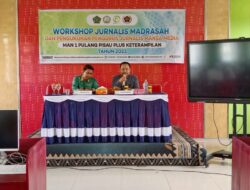 Mencetak Pesdik Cerdas, MAN 1 Pulpis Gelar Workshop Jurnalis Madrasah